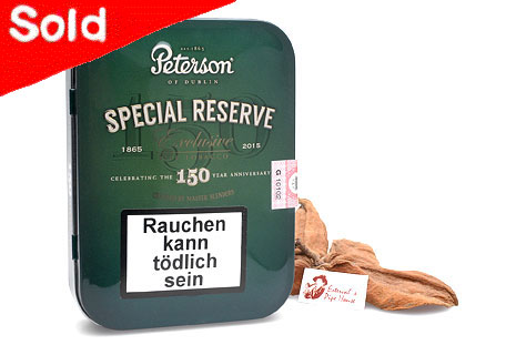 Peterson Special Reserve 2015 Pfeifentabak 100g Dose